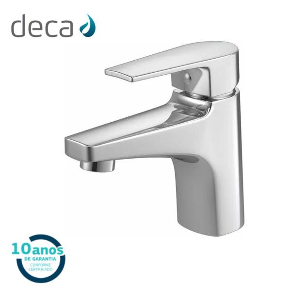 Misturador Monocomando de Mesa Bica Baixa Level Cromado Deca Imagem de Misturador Monocomando de Mesa Bica Baixa Level Cromado Deca