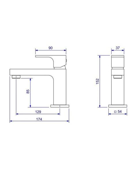 Misturador Monocomando Red Gold Deca Unic 2875.GL90.RD Imagem de Misturador Monocomando Red Gold Deca Unic 2875.GL90.RD
