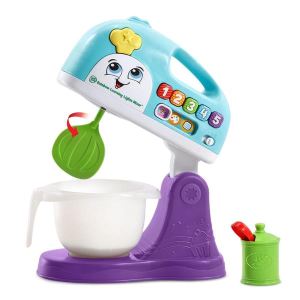 Imagem de Misturador Toy LeapFrog Rainbow Learning Lights com cartões de receitas