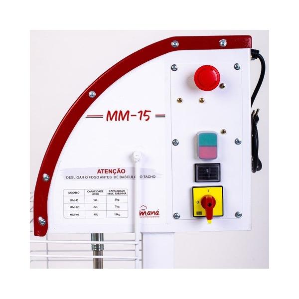 Imagem de Misturela Masseira Panela Mexer Salgados 15 Litros MM15 Mana