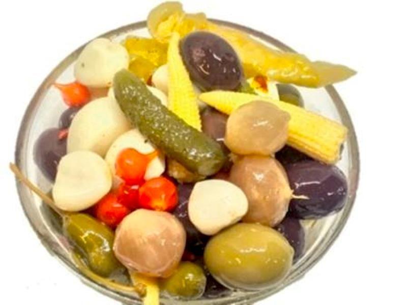 Mix Aperitivo em Conserva a Granel - Amanida Imagem de Mix Aperitivo em Conserva a Granel