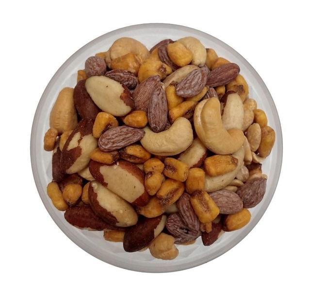 Mix de Castanhas e Milho - 500g - N4 NATURAL Imagem de Mix de Castanhas e Milho - 500g