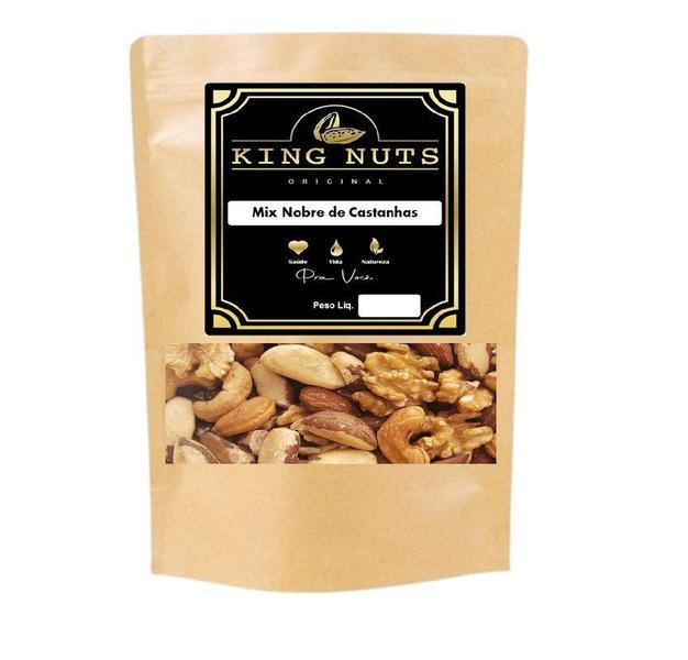 Mix De Castanhas Pará Caju Amêndoas Nozes 2kg S/sal - KING NUTS Imagem de Mix De Castanhas Pará Caju Amêndoas Nozes 2kg S/sal
