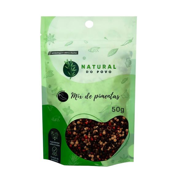 Mix De Pimentas Em Grãos Premium Qualidade Superior Pouch 50g - Rocha Saúde Imagem de Mix De Pimentas Em Grãos Premium Qualidade Superior Pouch 50g