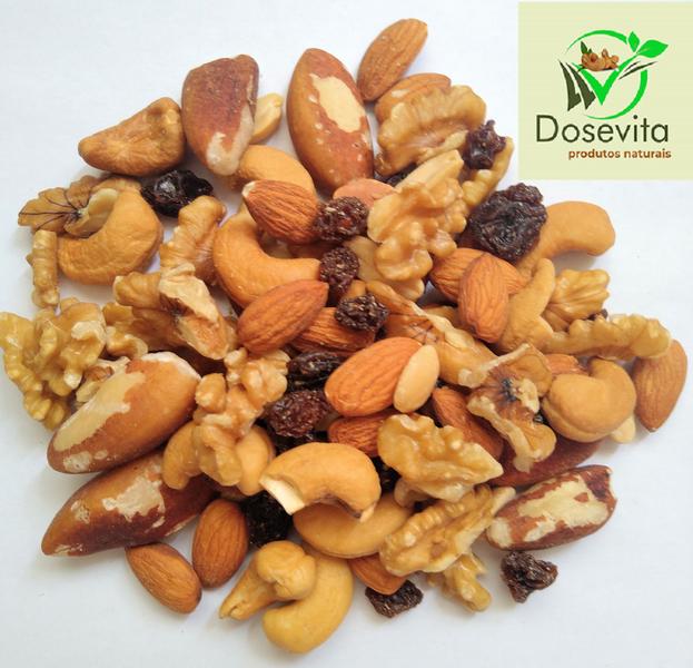 Mix Nuts (mix de castanhas), com 500g (embalado á vácuo). - Dosevita Imagem de Mix Nuts (mix de castanhas), com 500g (embalado á vácuo).