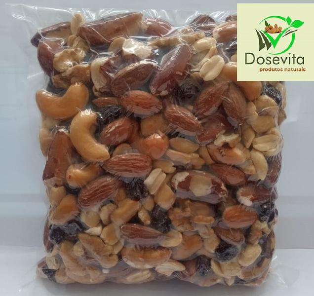 Mix Nuts (mix de castanhas), com 500g (embalado á vácuo). - Dosevita Imagem de Mix Nuts (mix de castanhas), com 500g (embalado á vácuo).