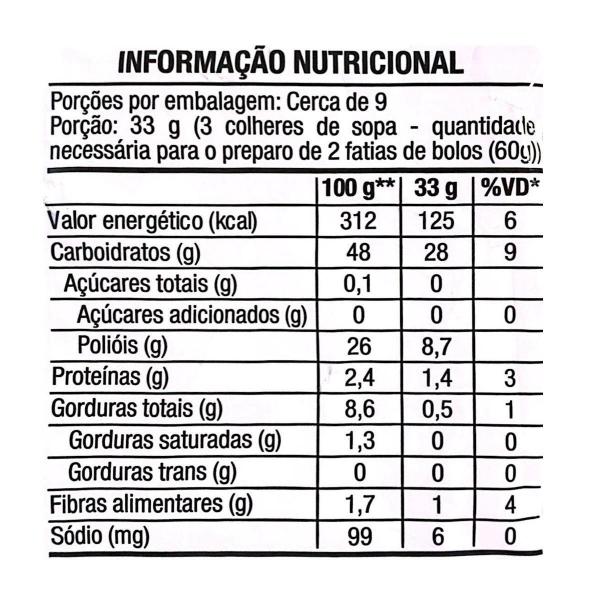 Mix Para Bolo Sabor Fubá Sem Glúten Vegano 300G Vitao Imagem de Mix Para Bolo Sabor Fubá Sem Glúten Vegano 300G Vitao