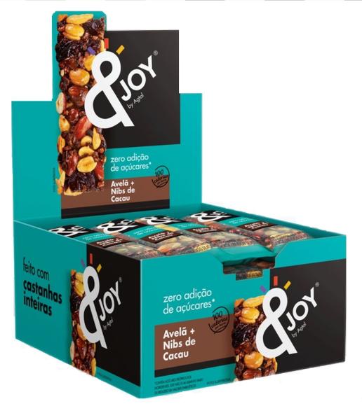 Imagem de Mixed Nuts &joy Agtal Zero Açucar Avelã, Nibs Cacau 12x25g