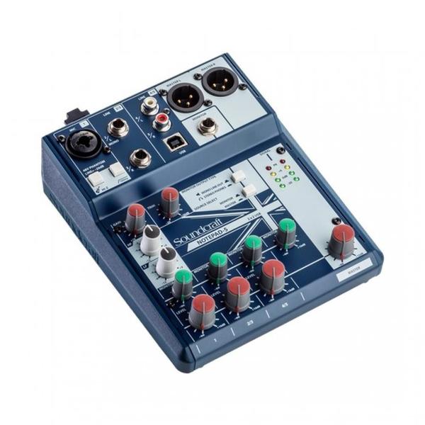 Imagem de Mixer Analógico Soundcraft NotePad 5