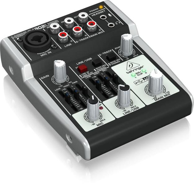 Imagem de Mixer Behringer 302USB Xenyx 2 canais