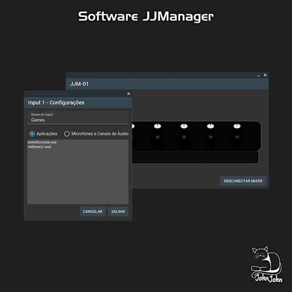 Imagem de Mixer de Áudio JJM-01