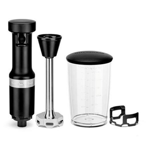 Imagem de Mixer de Mão KitchenAid Preto KEB53 com Velocidade Variável - 127V