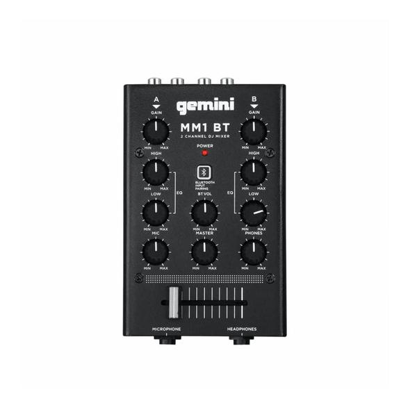 Imagem de Mixer DJ analógico Bluetooth Gemini MM1BT