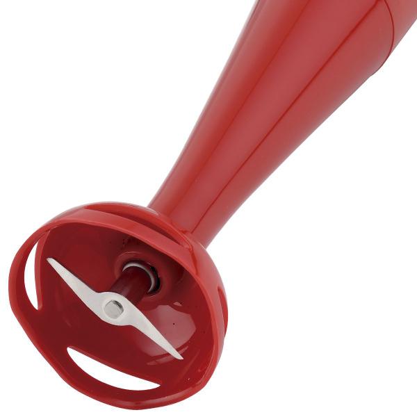 Imagem de Mixer Elétrico Portátil c/ Copo Misturador Shake Suco Molho Creme Vermelho Agratto Mxv Super