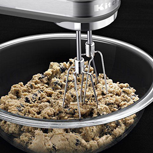 Imagem de Mixer KitchenAid 7 velocidades com Turbo Beater II e Pro Whisk - Prata Contour