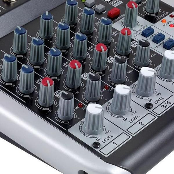 Imagem de Mixer Mesa de Som 6 Canais Mais Entrada USB para MP3 Xenyx QX602MP3 - Behringer