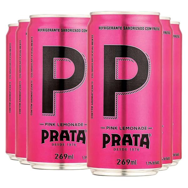 Imagem de Mixer Prata Tônica Pink Lemonade 269ml Lata 6UN