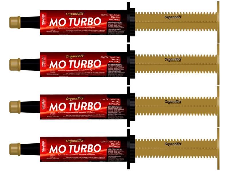 Imagem de MO Turbo 56ml - Organnact - 4 Bisnagas