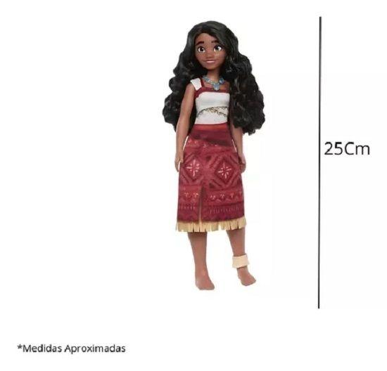 Imagem de Moana Filme 2 - Boneca Moana Princesa Disney 25 Cm C/ Acessório - Mattel