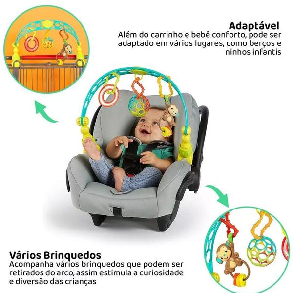 Imagem de Móbile Arco Para Carrinho Clicly Twister Oball Bright Stars