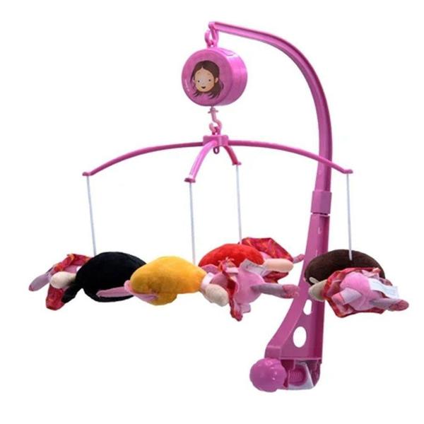 Imagem de Mobile Berço Bebe Musical Kitstar Em Pelúcia Princesinha - Kit Star