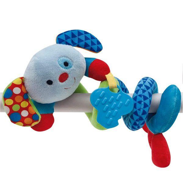 Móbile de Pelucia em Espiral com Mordedor Bichinho Mola Buba Imagem de Móbile de Pelucia em Espiral com Mordedor Bichinho Mola Buba