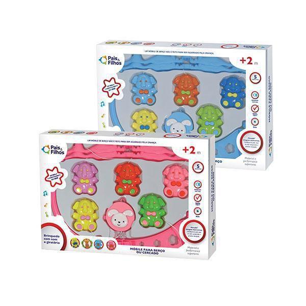 Mobile Infantil P Berço Com 5 Enfeites Musical E Giratório - Pais E Filhos Imagem de Mobile Infantil P Berço Com 5 Enfeites Musical E Giratório