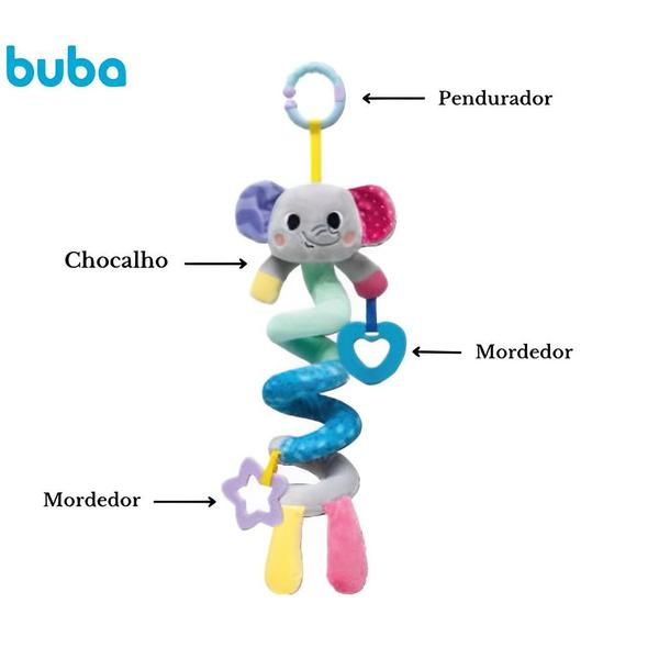 Imagem de Mobíle Mola de Atividades Elefante Bubazoo 16130 - Buba