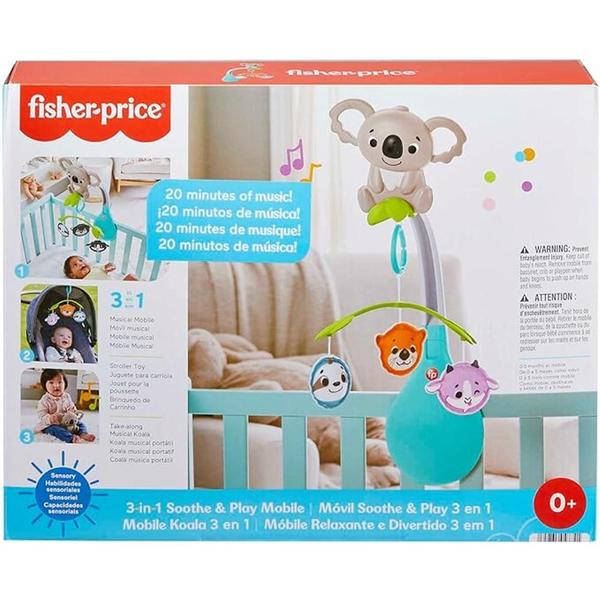 Imagem de Móbile Músical Doces Sentidos Fisher Price Mattel