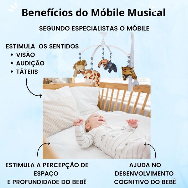 Imagem de Mobile para Berço Musical Safari