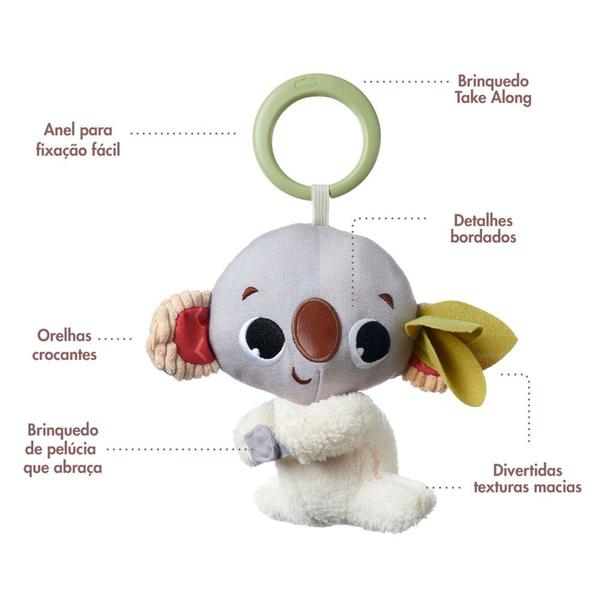 Móbile Para Carrinho Brinquedo Bebê Chocalho Koala Tiny Love Imagem de Móbile Para Carrinho Brinquedo Bebê Chocalho Koala Tiny Love