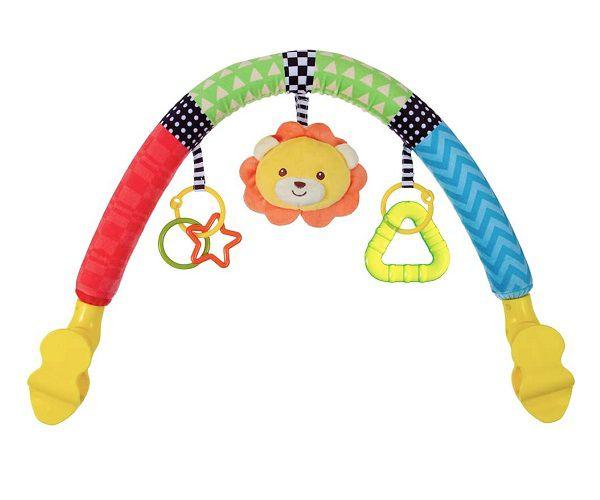 Imagem de Mobile Para Carrinho Com Brinquedos Animal Fun Leãozinho - Hora de Brincar - Buba - 13147