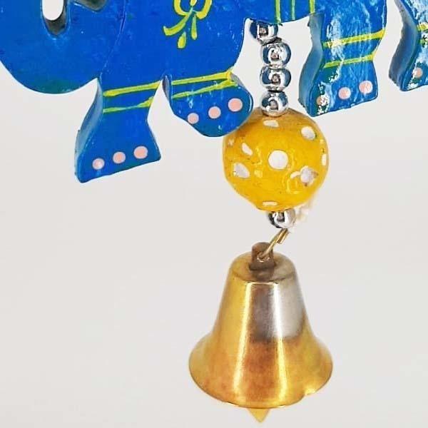 Móbile Sino Elefante Pintado 35cm - Decoração Energética - Sss Imagem de Móbile Sino Elefante Pintado 35cm - Decoração Energética