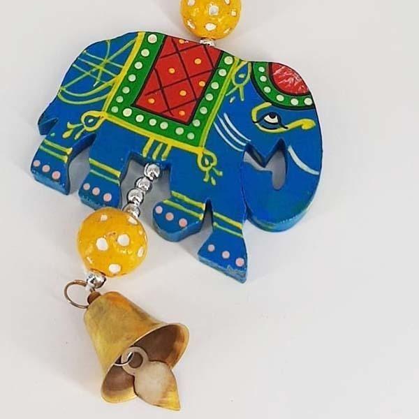 Móbile Sino Elefante Pintado 35cm - Decoração Energética - Sss Imagem de Móbile Sino Elefante Pintado 35cm - Decoração Energética