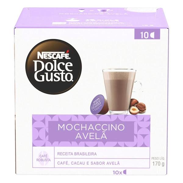 Imagem de Mochaccino em Cápsulas Avelã Nescafé Dolce Gusto 170g 10un