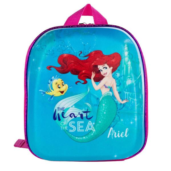 Imagem de Mochila 3D Pequena Sereia + Lancheira Princesa Disney