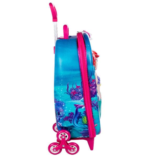 Imagem de Mochila 3D Pequena Sereia + Lancheira Princesa Disney