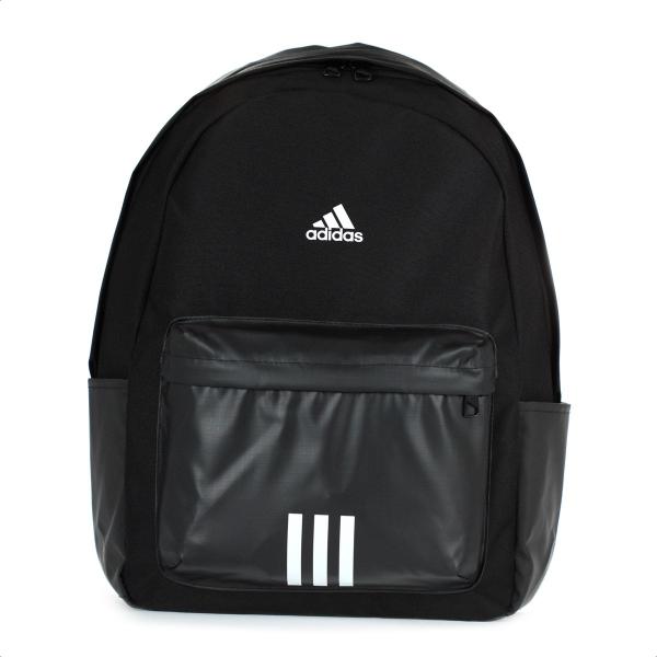 Imagem de Mochila Adidas Classic Bos 3 Listras Preto e Branco - Unissex 