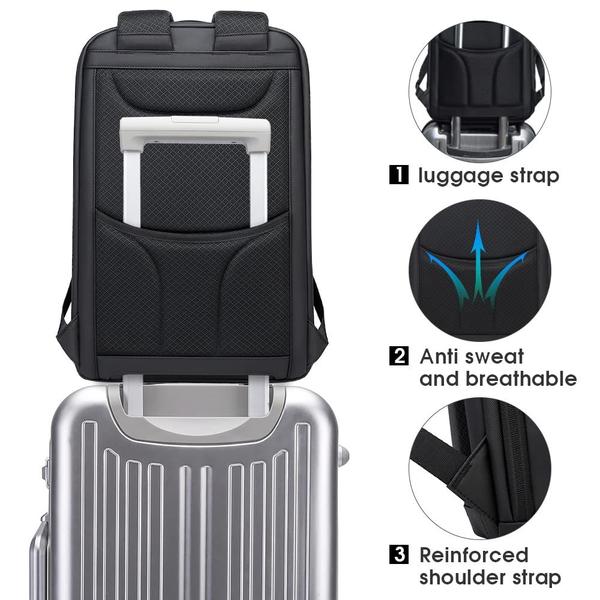 Imagem de Mochila BANGE Business Smart Waterproof para laptop de 15,6"