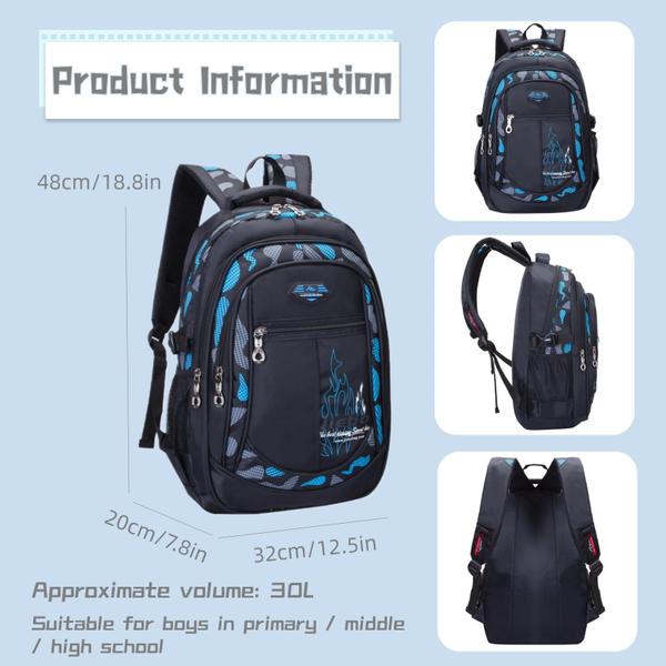 Imagem de Mochila Bansusu Camo Boys para ensino fundamental