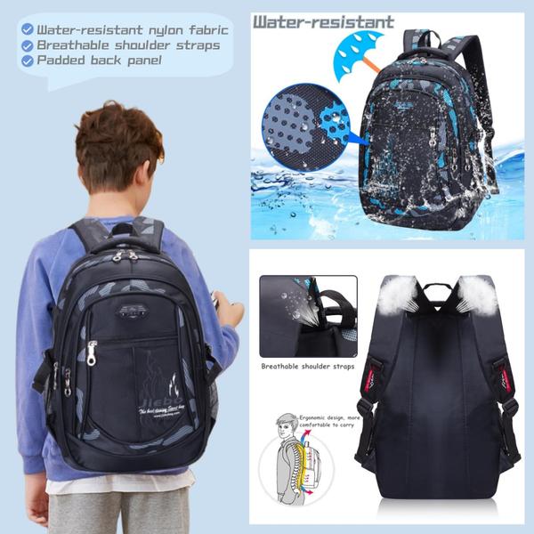 Imagem de Mochila Bansusu Camo Boys para ensino fundamental