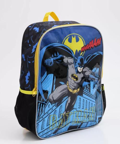 Imagem de Mochila Batman Infantil Masculina Escolar Costas