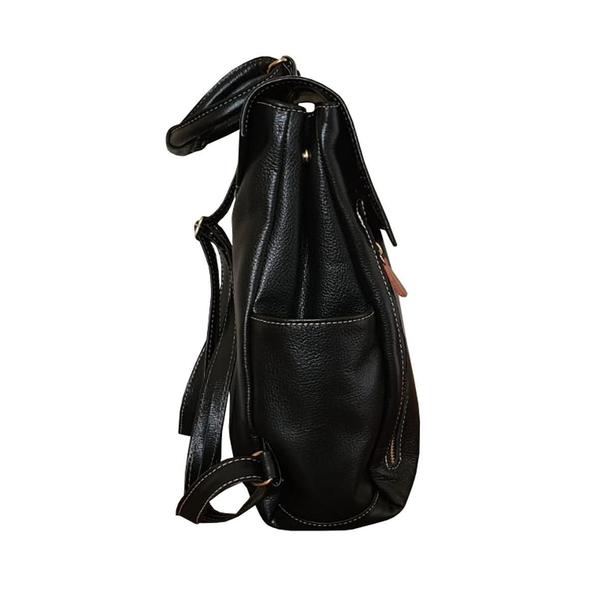Mochila Bolsa Blogueira Feminina De Couro Com Alça De Mão (T - Marcati Couros Imagem de Mochila Bolsa Blogueira Feminina De Couro Com Alça De Mão (T