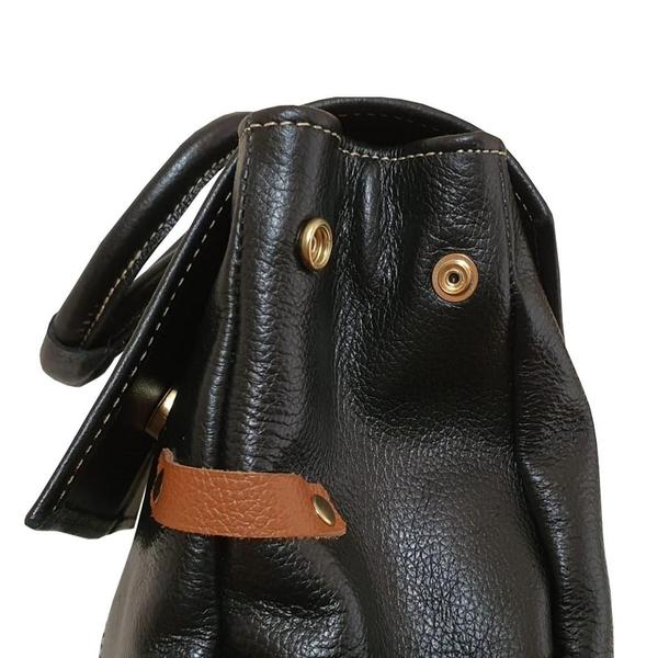 Mochila Bolsa Blogueira Feminina De Couro Com Alça De Mão (T - Marcati Couros Imagem de Mochila Bolsa Blogueira Feminina De Couro Com Alça De Mão (T
