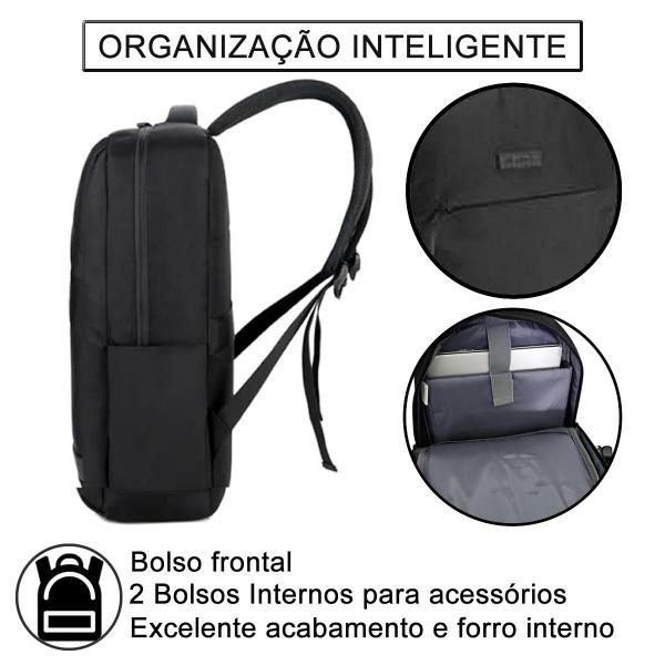 Imagem de Mochila Bolsa Casual Executiva Notebook Reforçada Premium