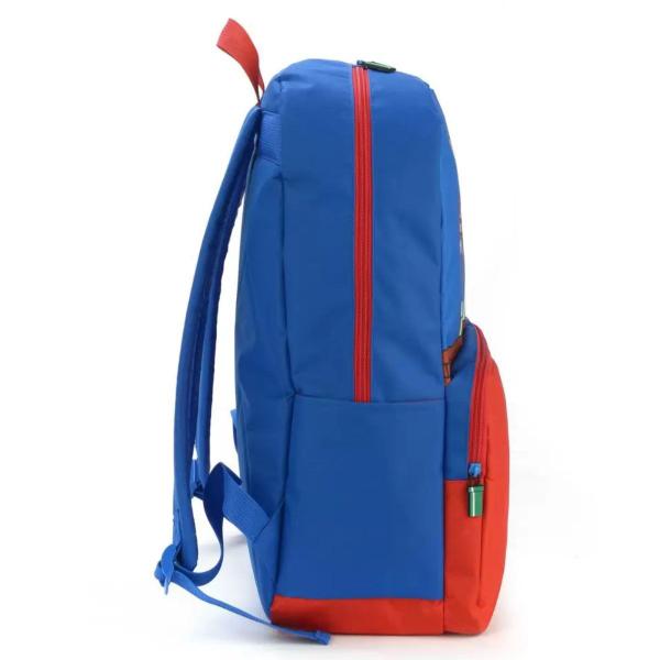 Imagem de Mochila Bolsa de Costa Infantil Azul Super Mario Bros Up4you