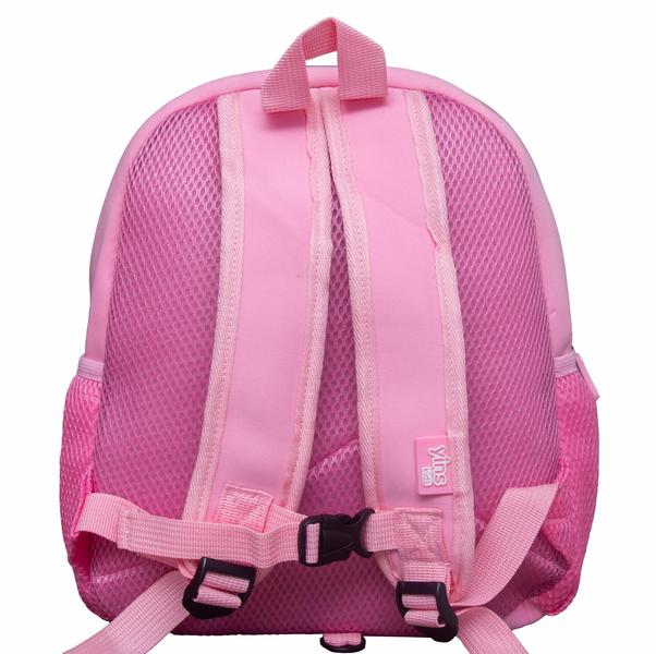 Imagem de Mochila Bolsa de Costa Unicórnio Escolar Infantil Pequena C/ Bolsos Externos