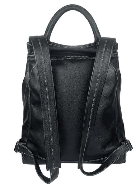 Imagem de Mochila Bolsa De Couro Legitimo Feminina Grande Notebook