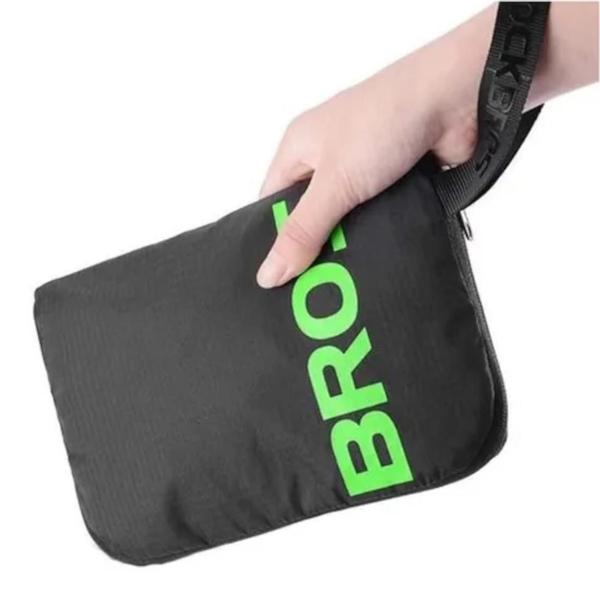 Imagem de Mochila Bolsa Dobrável Impermeável Ultra Leve Ciclista Nylon