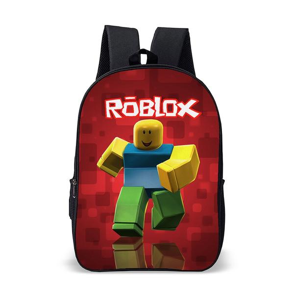 Mochila Bolsa Escolar Infantil Roblox Volta Às Aulas - Thuco Games Imagem de Mochila Bolsa Escolar Infantil Roblox Volta Às Aulas